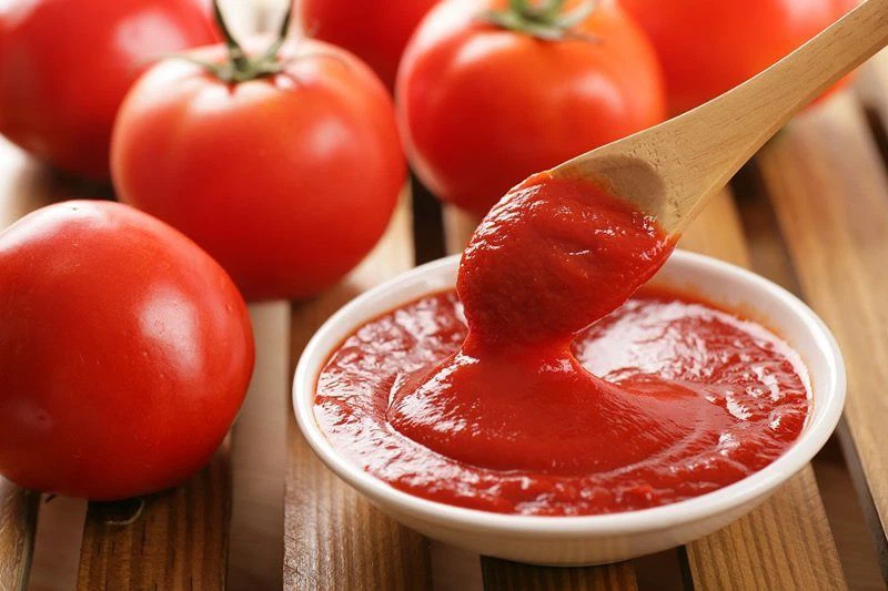 Sodium diacetate for tomato paste