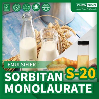 খাদ্য-গ্রেড Sorbitan Monolaurate E493 প্রস্তুতকারক
